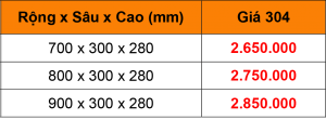 Bảng giá Kệ chén dĩa treo dưới đáy tủ trên inox 304 VN - 1 tầng - KTC0607