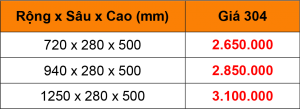 Bảng giá Kệ chén trên bồn rửa 1 tầng inox 304 vn - KC1006