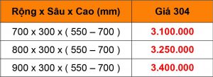 Bảng giá Kệ chén dĩa treo dưới đáy tủ trên inox 304 VN - 2 tầng - KTC0609
