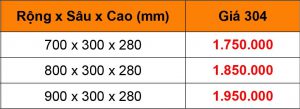 Bảng giá Kệ chén dĩa âm tủ bằng inox 304.VN - 1 tầng có khay chứa nước - KCA0109