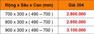 Bảng giá Kệ chén dĩa âm tủ bằng inox 304.VN - 2 tầng có móc treo - KCA0113