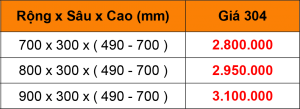Bảng giá Kệ chén dĩa treo dưới đáy tủ trên inox 304.VN - 2 tầng - KCT0614