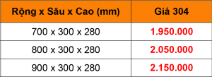 Bảng giá Kệ chén dĩa treo dưới đáy tủ trên inox 304.VN - 1 tầng - KCT0615